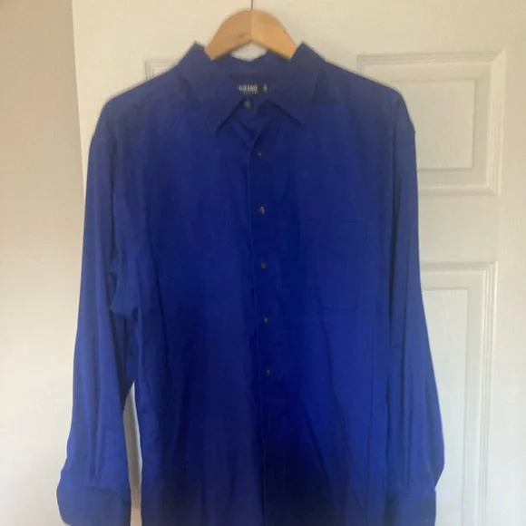 murano liquid cotton dress shirts Murano Liquid Luxury Slim Fit Textured Coat Front Short Sleeve Shirt, Mens, S, Midnight Blue